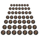 70 PCS縫製ボタンラウンドボタンシャツボタン4ホールボタン樹脂ボタンコートボタン