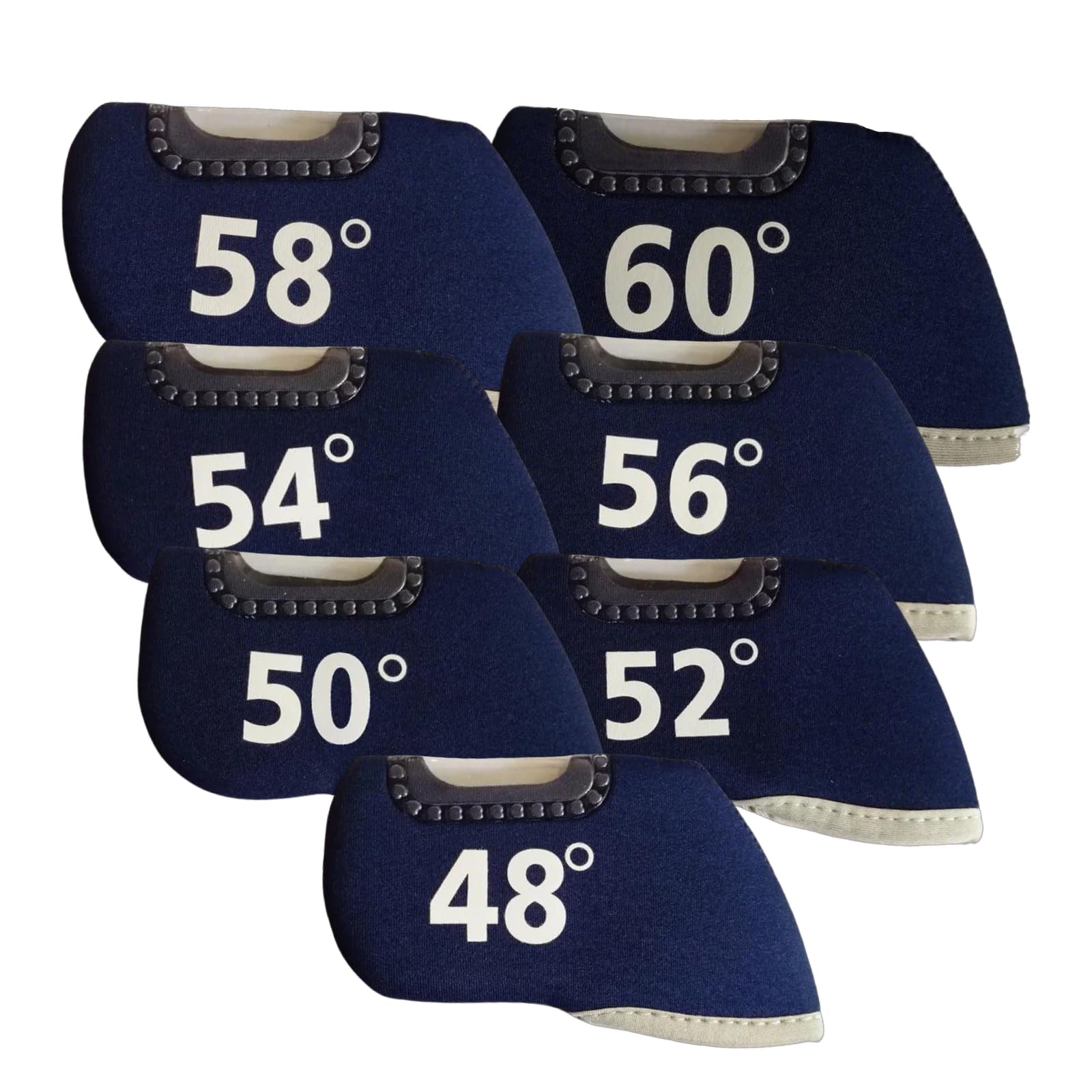 ゴルフアイアンヘッドカバー ゴルフクラブカバー ゴルフパター保護ガード ドライバー用ヘッド保護カバ..