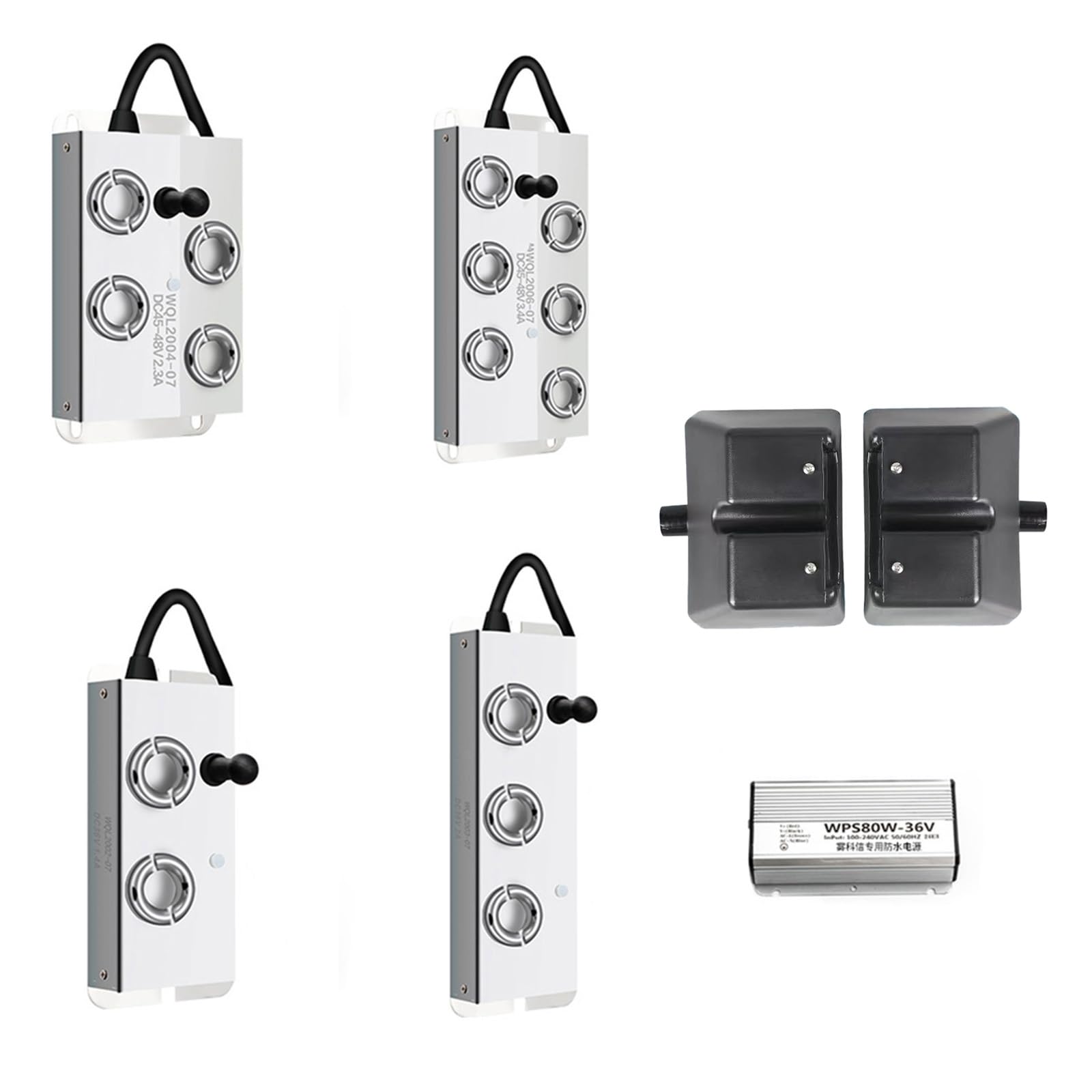 10頭の水族館池霧加湿器水噴水池の空気ネブライザーハロウィーンズの装飾