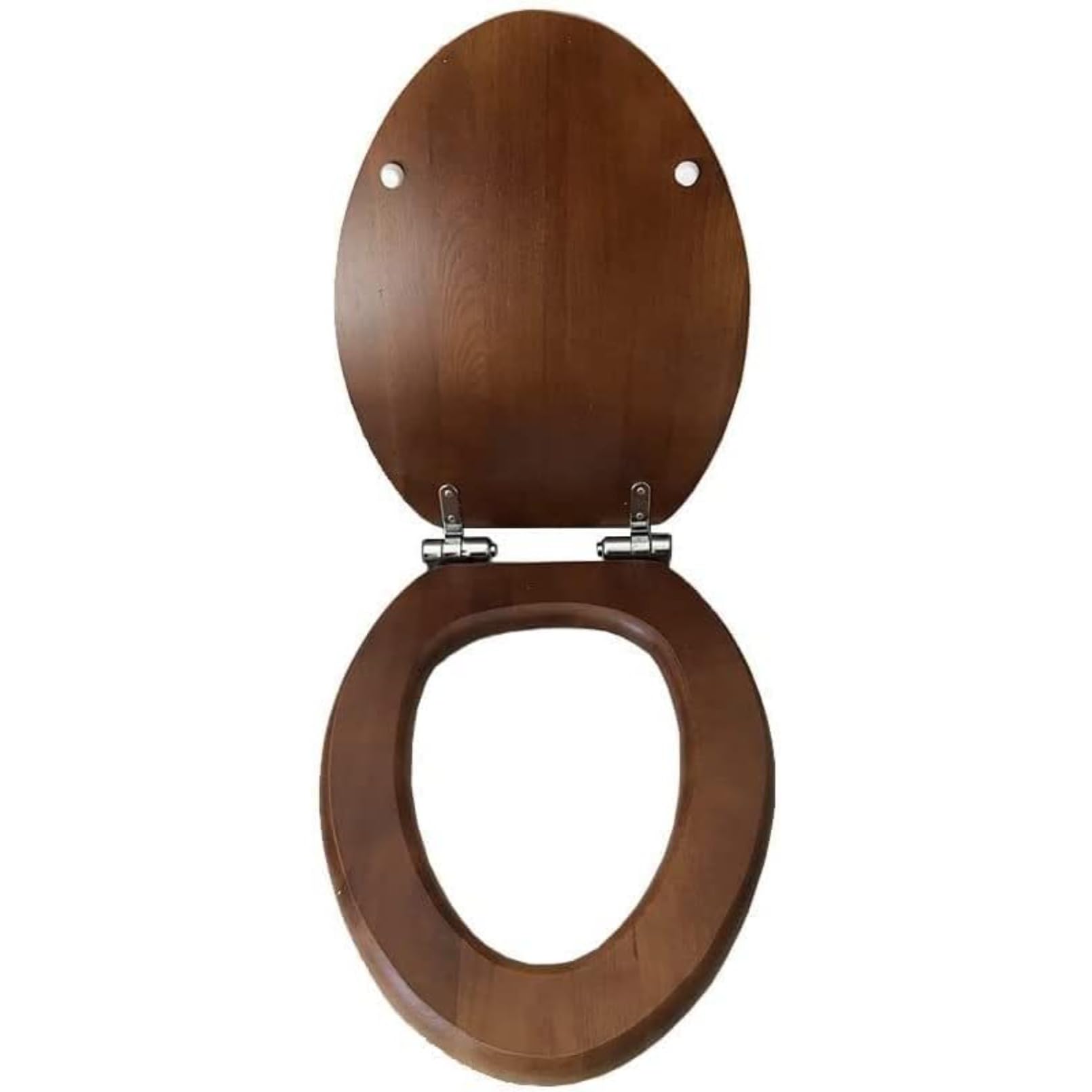 木製 V 型交換用便座｜ナチュラルウッド 和式デザイン 洋式トイレ用 上部固定｜工具不要 木目調 おしゃれ防菌便座家庭衛生、安全、環境保護、清潔さ