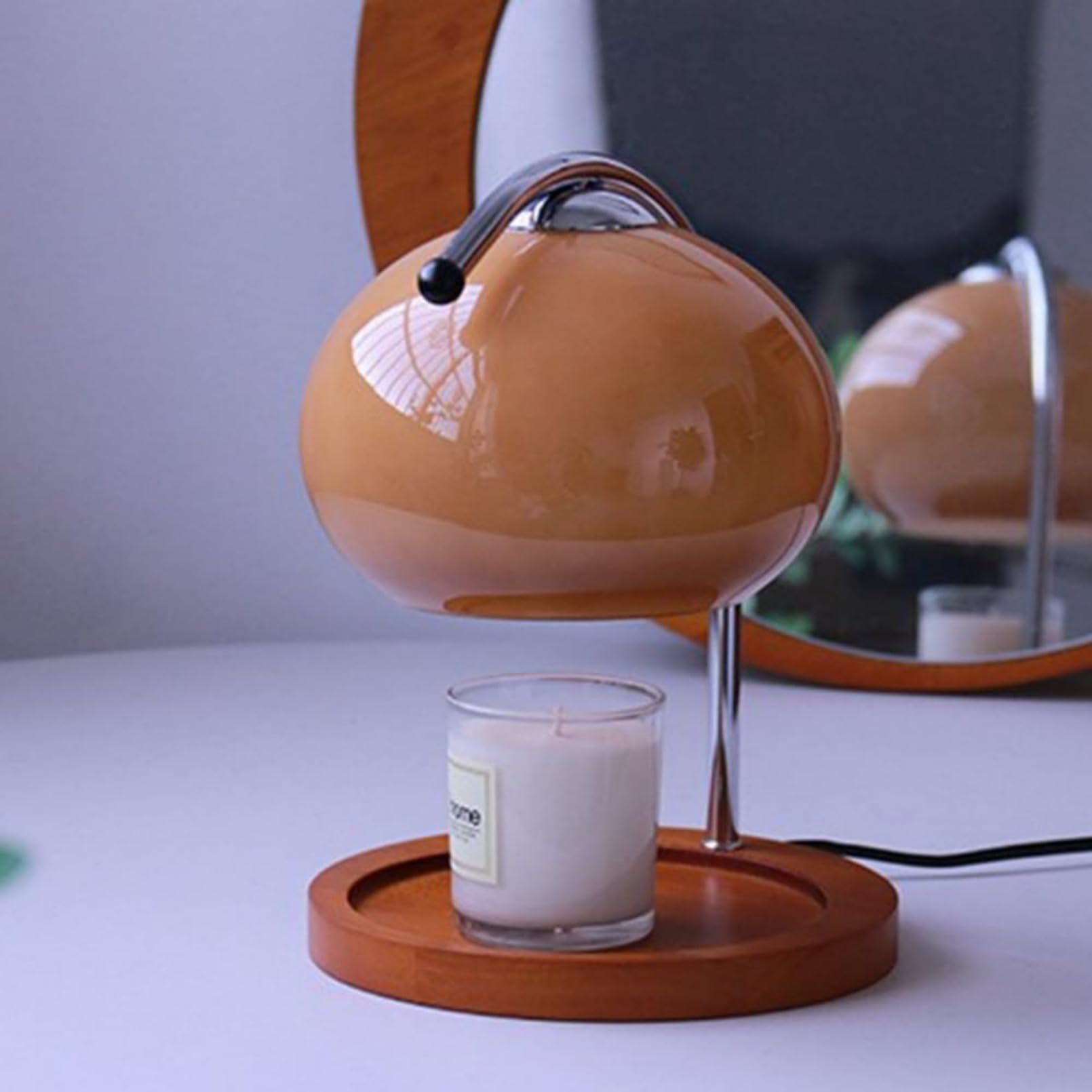 キャンドルウォーミングランプ、タイマー付き電気ウォーマー、新築祝いのギフト、新居の寝室の装飾、ヴ..