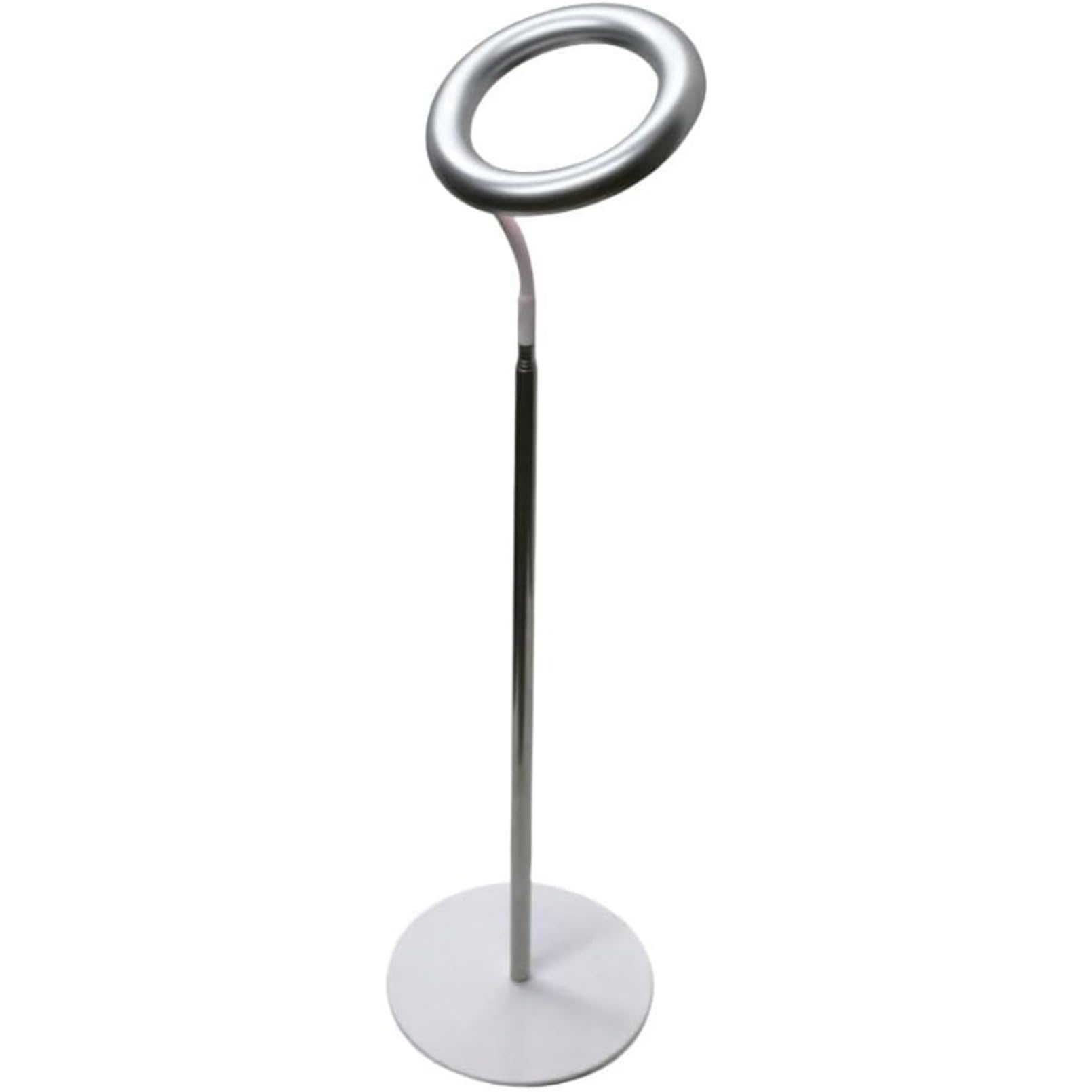 LED植物育成ライト、卓上植物用スタンド付き、10段階調光、3色モード、タイマー機能、屋内開花植物、水耕栽培、野菜工場、栽培工場、温室/ガーデニングに最適 (シルバー)