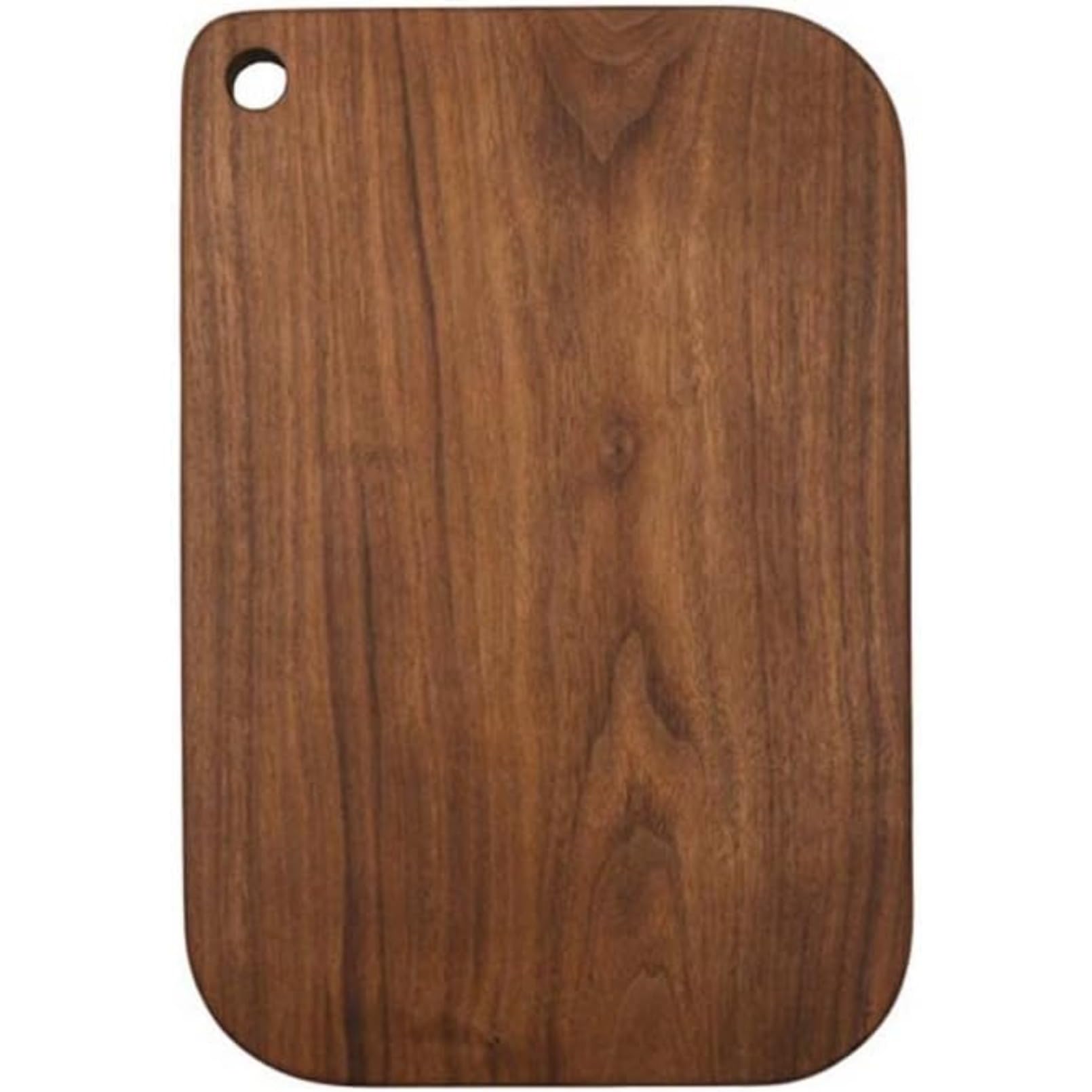 楽天さかもとストア黒くるみ まな板 無垢材 一枚板 抗菌仕様 カビ防止 両面使用 キッチン用品 家庭用 業務用 カッティングボード 天然木 高級 おしゃれ 滑り止め 溝付き 果汁受け 厚手 丈夫 包丁傷つきにくい 調理道具 ギフトアウトドア キャンプ 旅行 ポータブル （34*23cm）