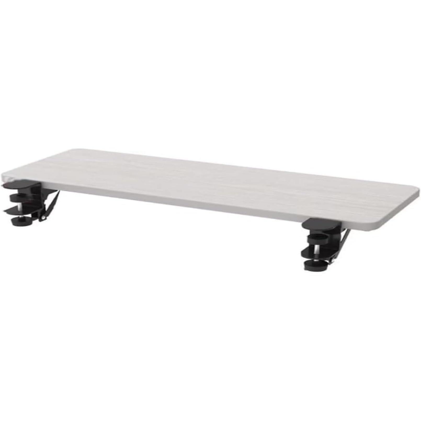 折りたたみ式 デスクエクステンダー デスクトップ延長ボード｜キーボードトレイ＆アームレスト一体型｜..