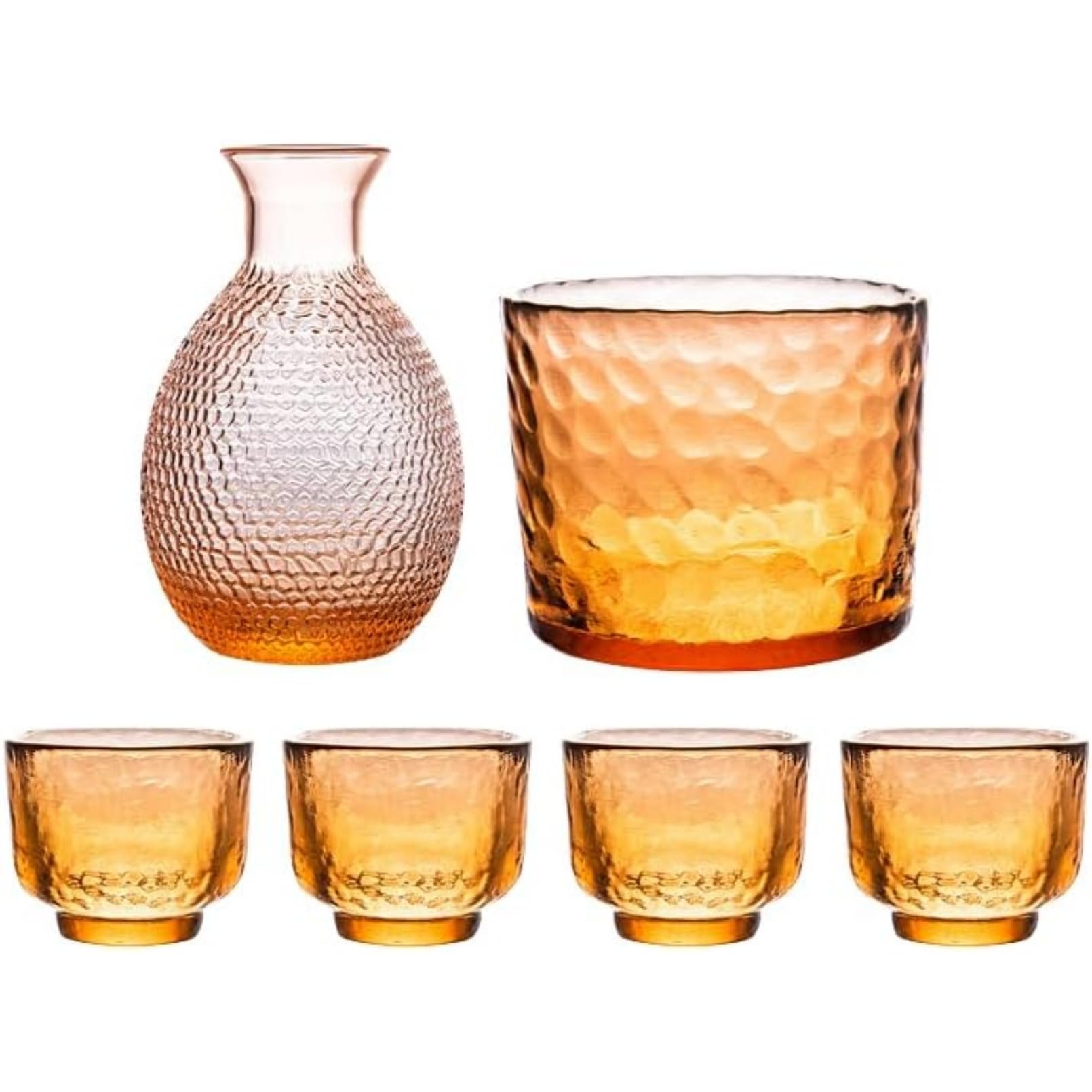 冷えたワインセット、グラスワインボトルセット、日本酒ボトルセット、日本酒愛好家のためのワインセット、酒器セット、居酒屋、バー、誕生日のお祝い、退職祝い、誕生日プレゼント、ギフトに最適、水、氷、ウイスキー、サワーワイン、ジュース、パーティー、業務用、自宅