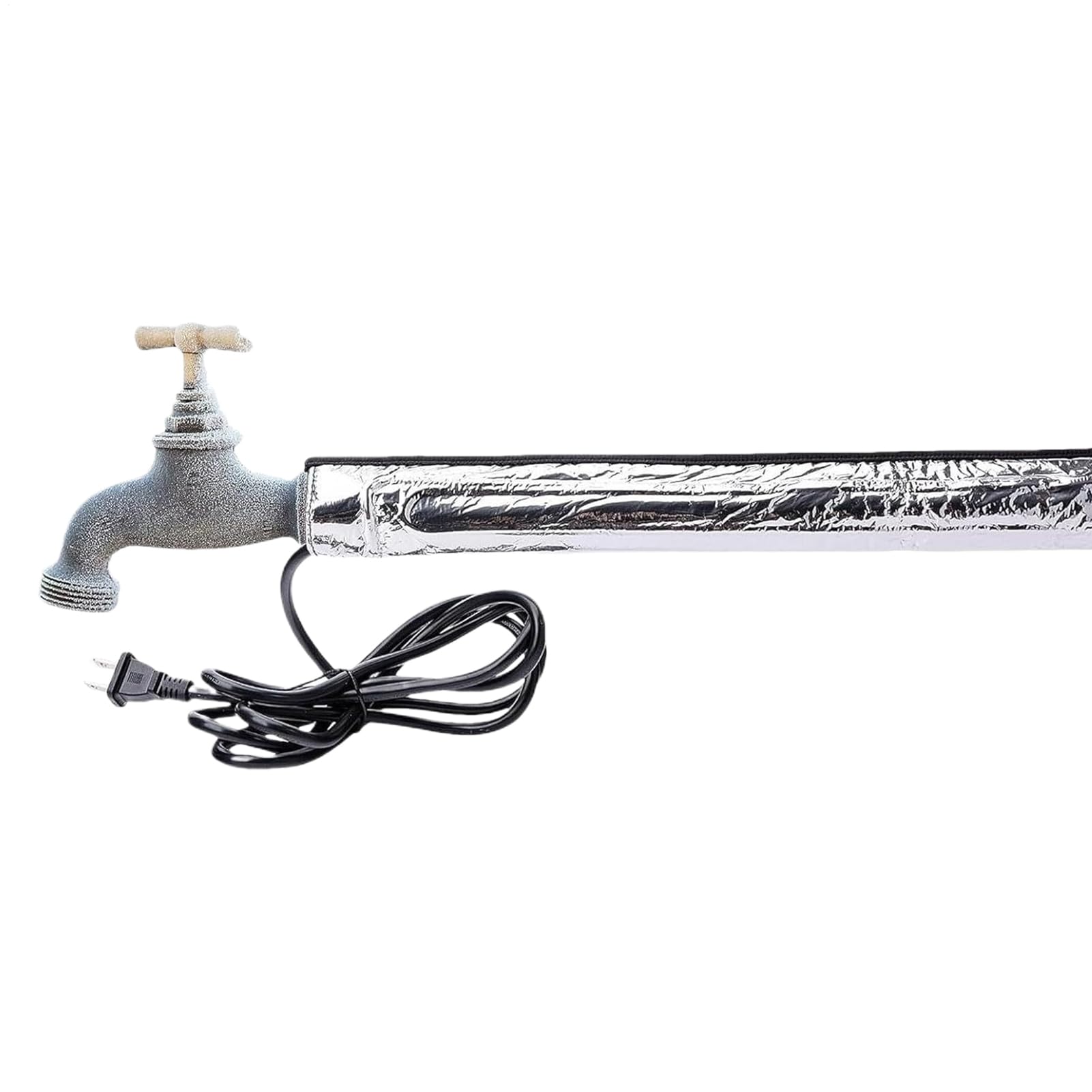 パイプヒートブランケット - 給湯器ヒーティングブランケットテープ,断熱アルミホースヒーターカバー ..