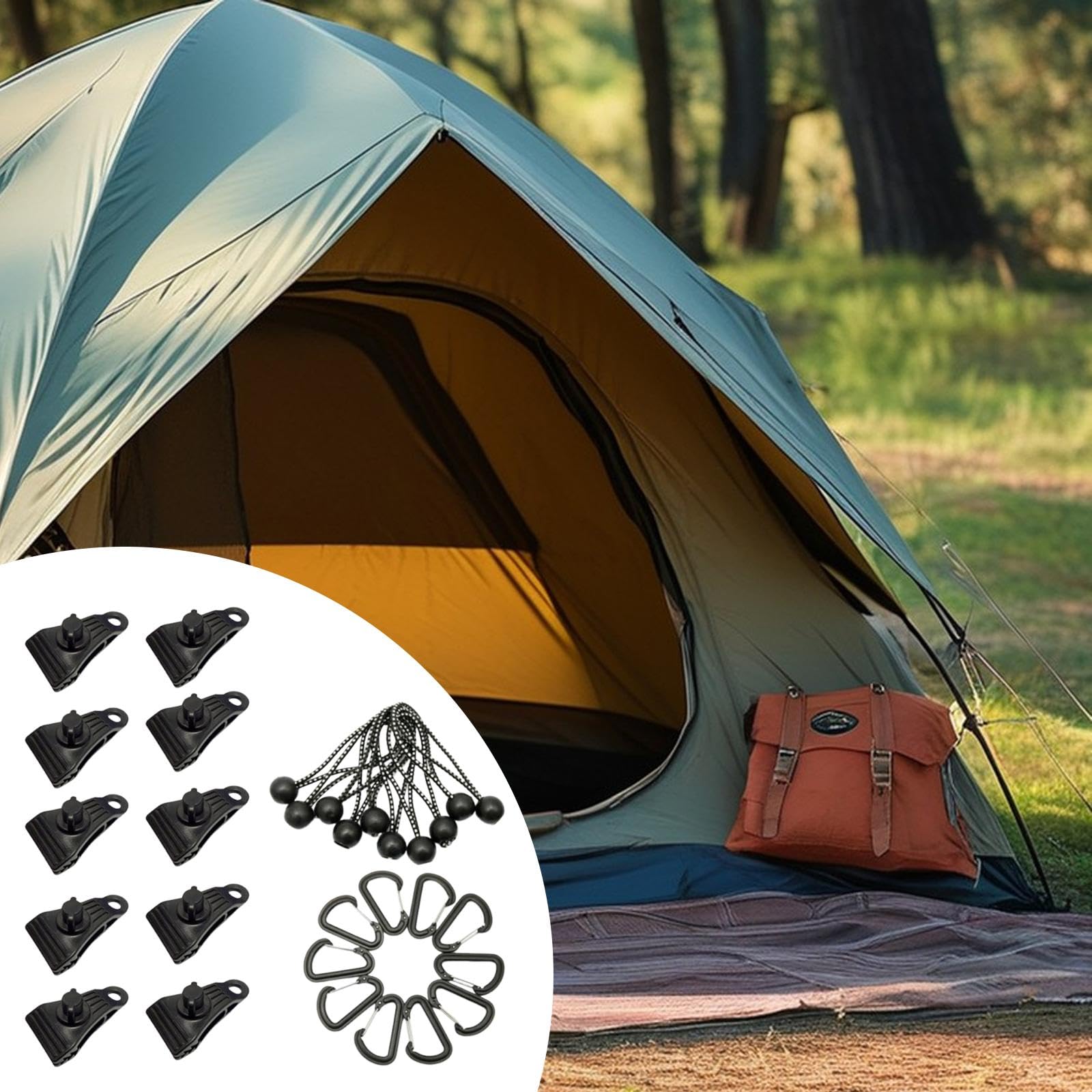 個入り 防水シートクリップセット 防水シート キャンバス固定 テント締め付け ワニ口クリップ ロックグリップクランプ ガレージ屋根シェルター用