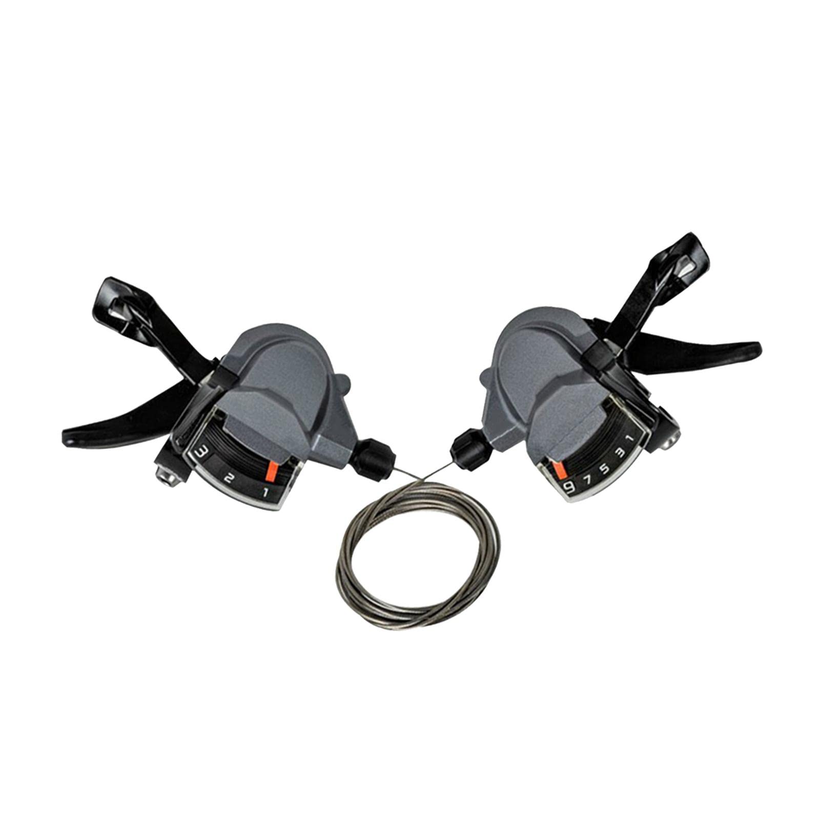 S レバーセット M マウンテンバイク シフター用 ケーブル付き