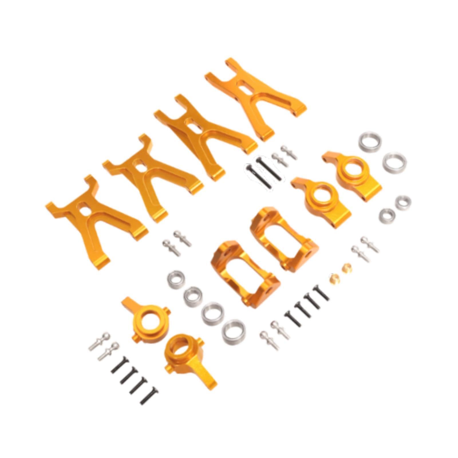 / スケール RCカー用スイングアームステアリングカップキット A A 用のベアリング付き, 金