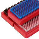 スノーボードワックスブラシセット ツール スケートボードワックスクリーナー スキーワックスブラシ 本