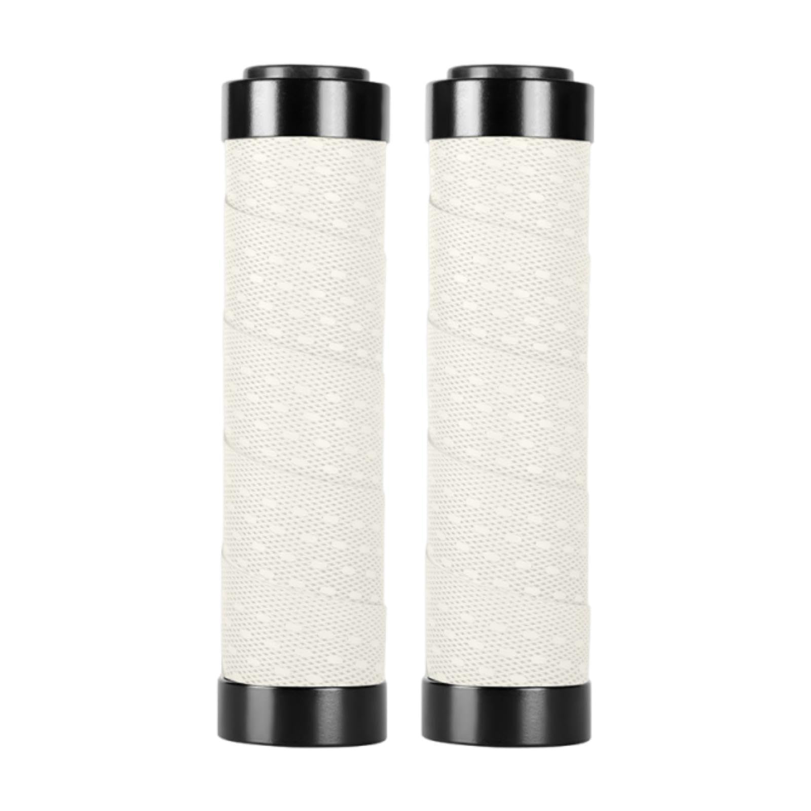 個 自転車グリップ 人間工学 ハンドルバーグリップ 衝撃吸収 バイクグリップ 滑り止め 自転車ハンドル..