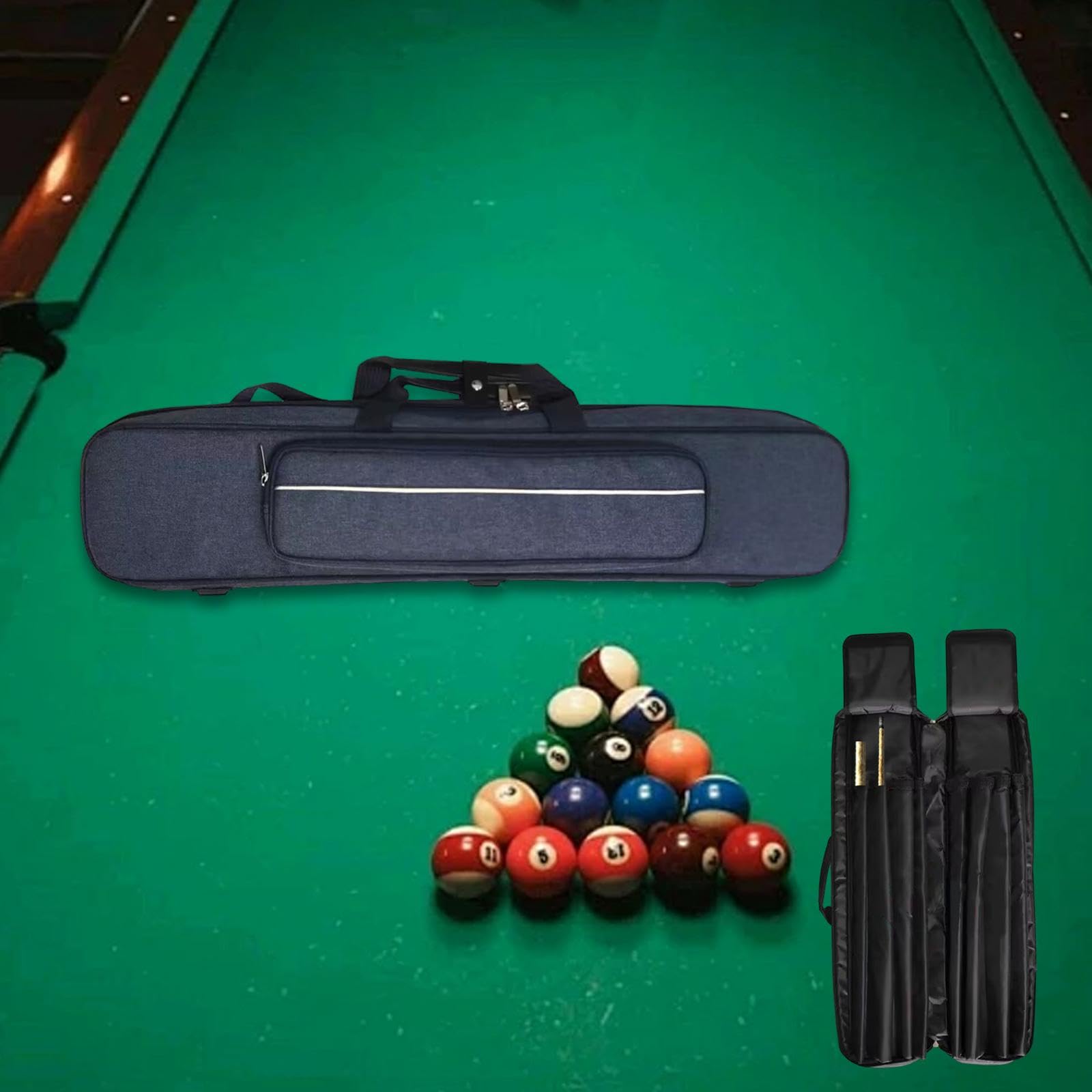 ビリヤードキュー収納バッグスヌーカー用男女兼用軽量タイプ