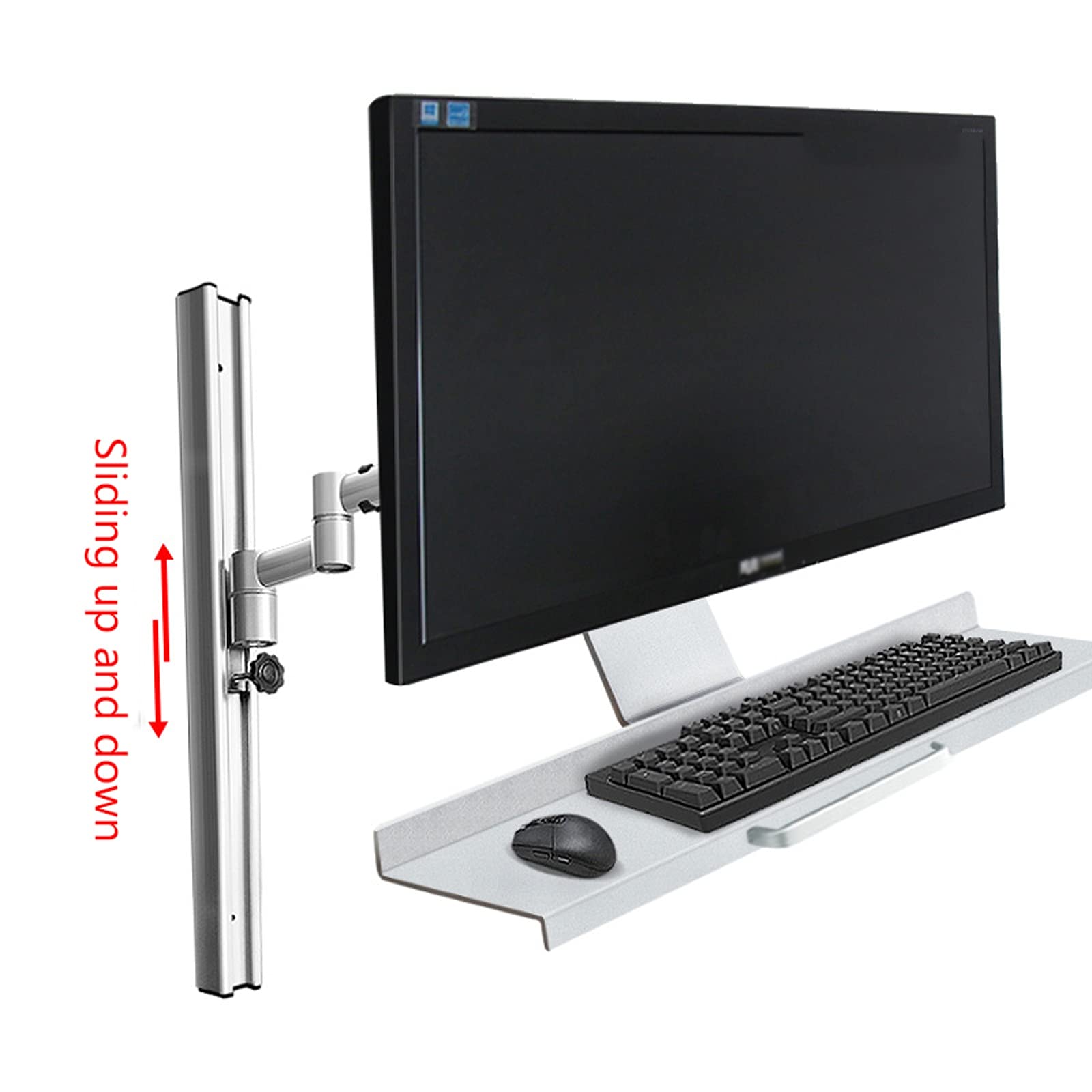 モニターデスクマウント 13インチ～27インチ シングルモニタースタンド 壁掛けモニターマウントスタン..