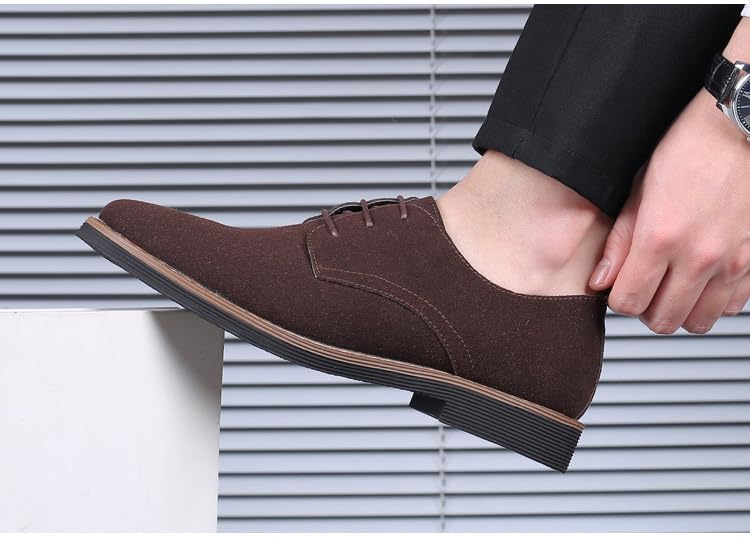 さかもとストアのスエード シューズ メンズ大足対応 マットレザー&光沢調整技術 カジュアルコーデに映える 色展開 通勤/デート対応｜アングル3