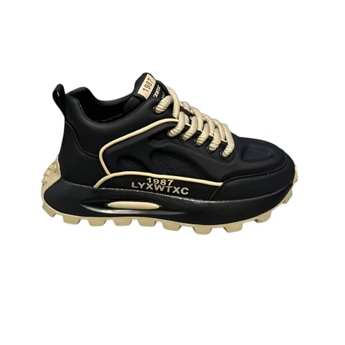 増高効果 メンズオールシーズンスニーカー 超軽量クッションインソール 防水加工 ビジネスカジュアル//ジョギング 足幅調整可能 日本の路面対応