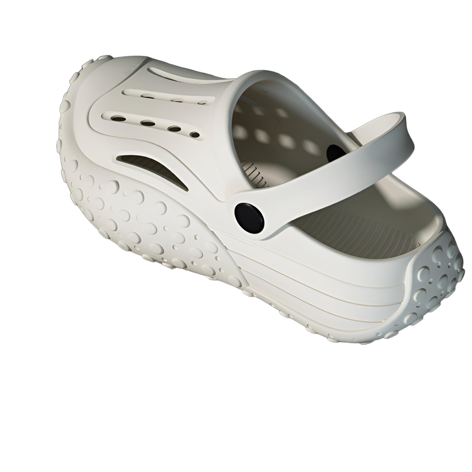 さかもとストアの軽量メッシュ仕様の陸両用デインサンダル レディース&メンズにな夏用パンチングルームシューズ｜アングル3