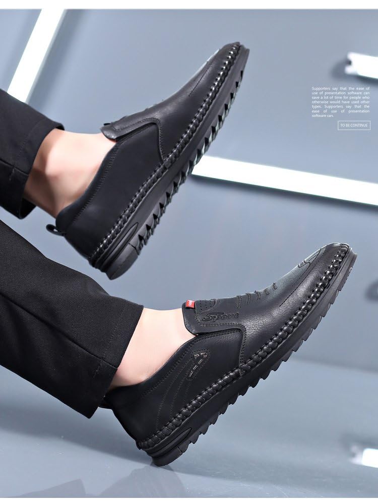 カジュアル革靴 夏の革靴 滑らかなフィット感 耐摩耗性 しっかり くり抜きメッシュ 耐性 多機能 普段着