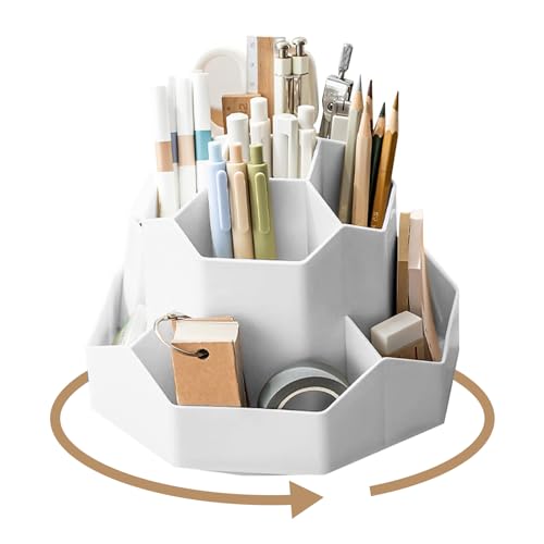 ペン立て 150 本収納可 大容量 360度回転 耐摩耗 変形しにくい 耐久性 ペンホルダー ペンスタンド ぺん..