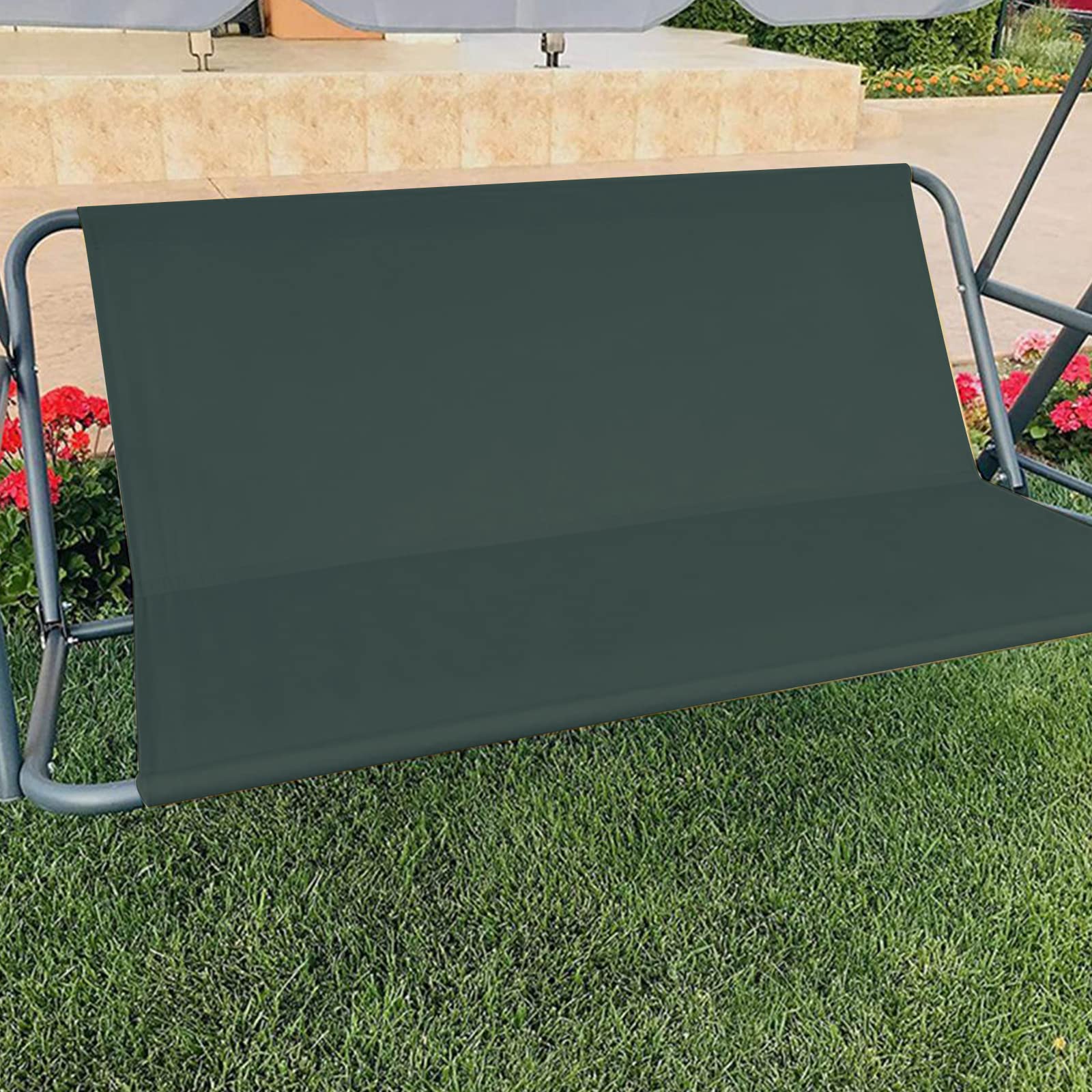 ブランコ用交換用シートカバー スイングチェア用交換カバー ガーデンブランコカバー 900D厚手オックス..