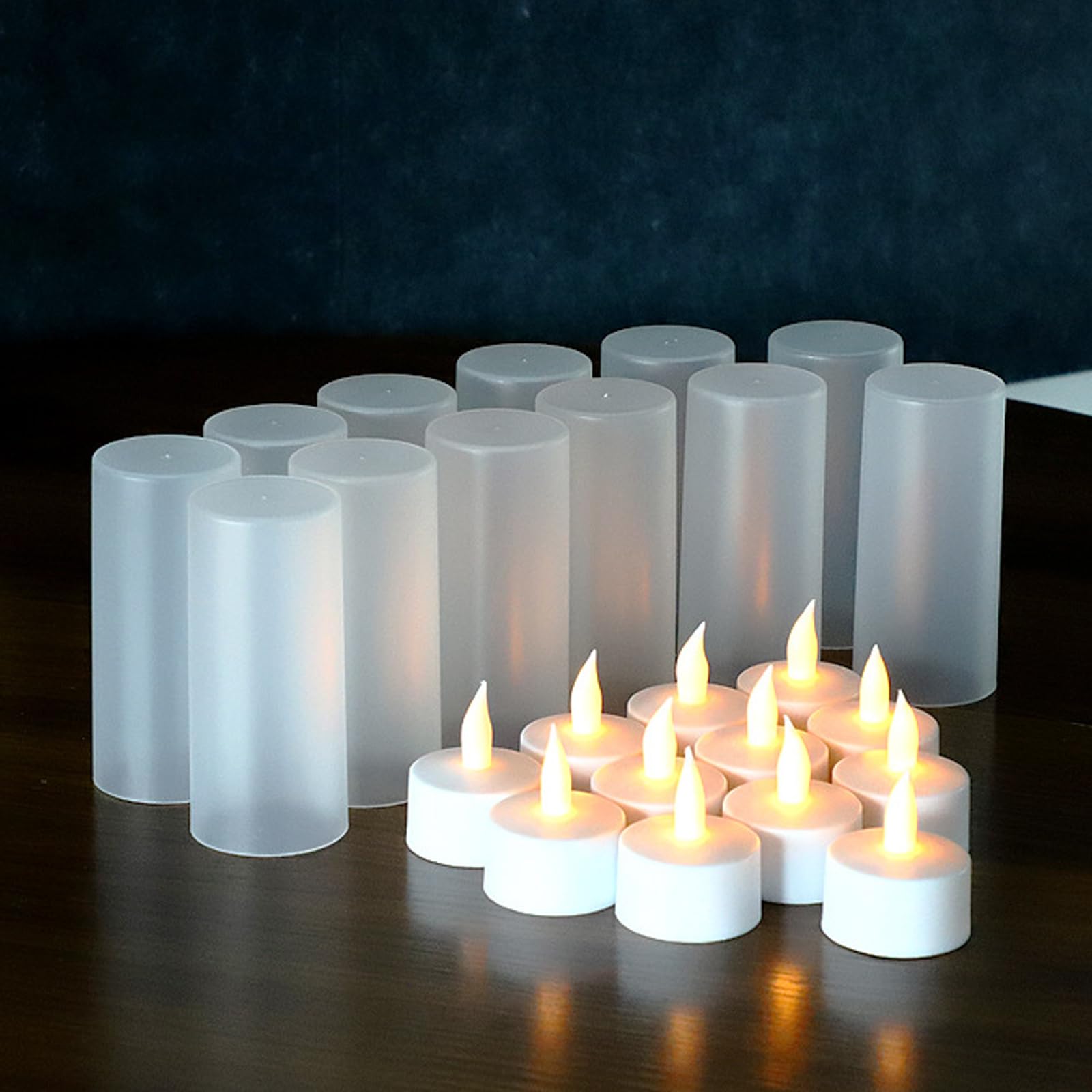 無炎電子キャンドル ろうそく 室内/室外/飾り/誕生日/結婚式/纪念日/パーティー/クリスマス/ハロウィン..