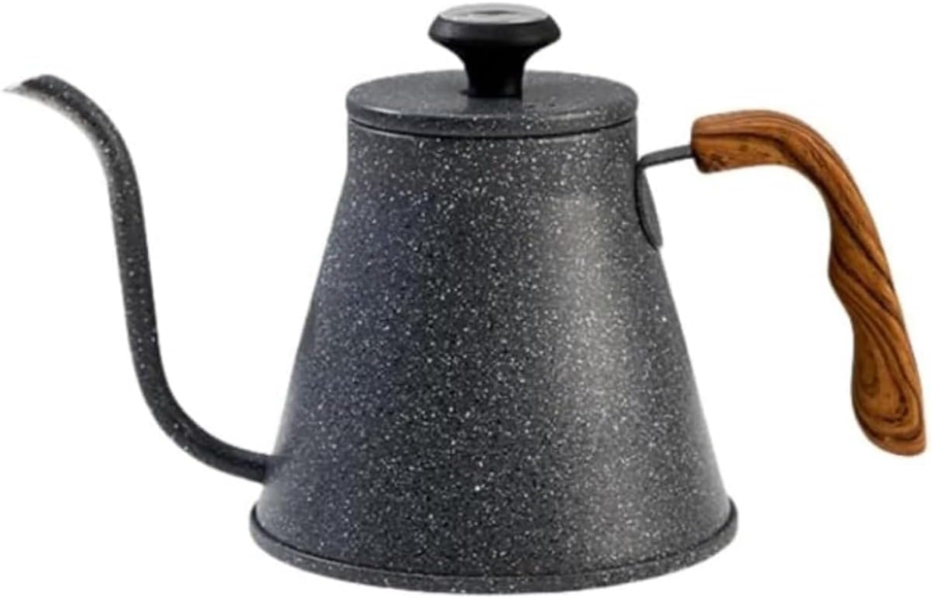 楽天さかもとストアコーヒーケトル 細口 1200ML コーヒーポット ドリップ用 直火 IH対応 ドリップポット ステンレス製 キャンプ ケトル 温度計付き やかん おしゃれ コーヒー器具 珈琲店 室内 アウトドア用 （シルバー）