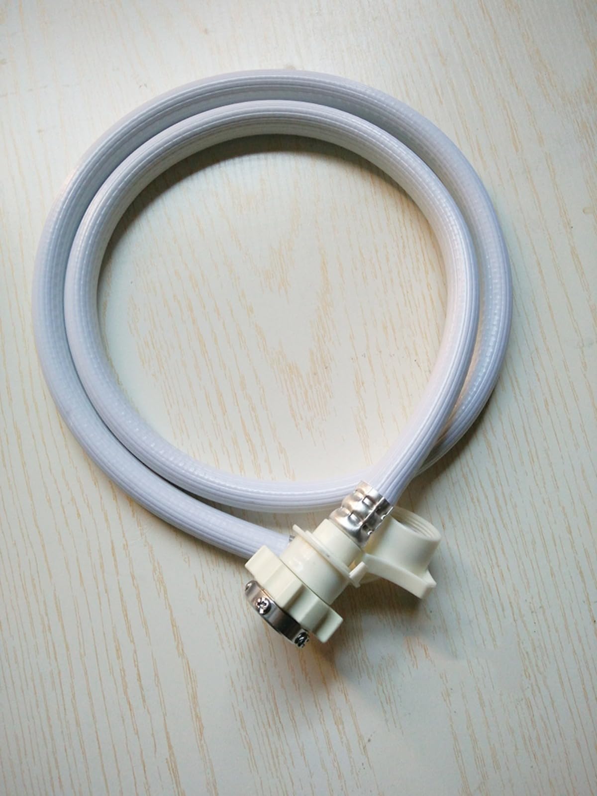 洗濯機給水延長ホース ワンタッチ接続 抜け防止 水漏れ防止 洗濯機用ホース交換部品 洗濯機給水ホース ..