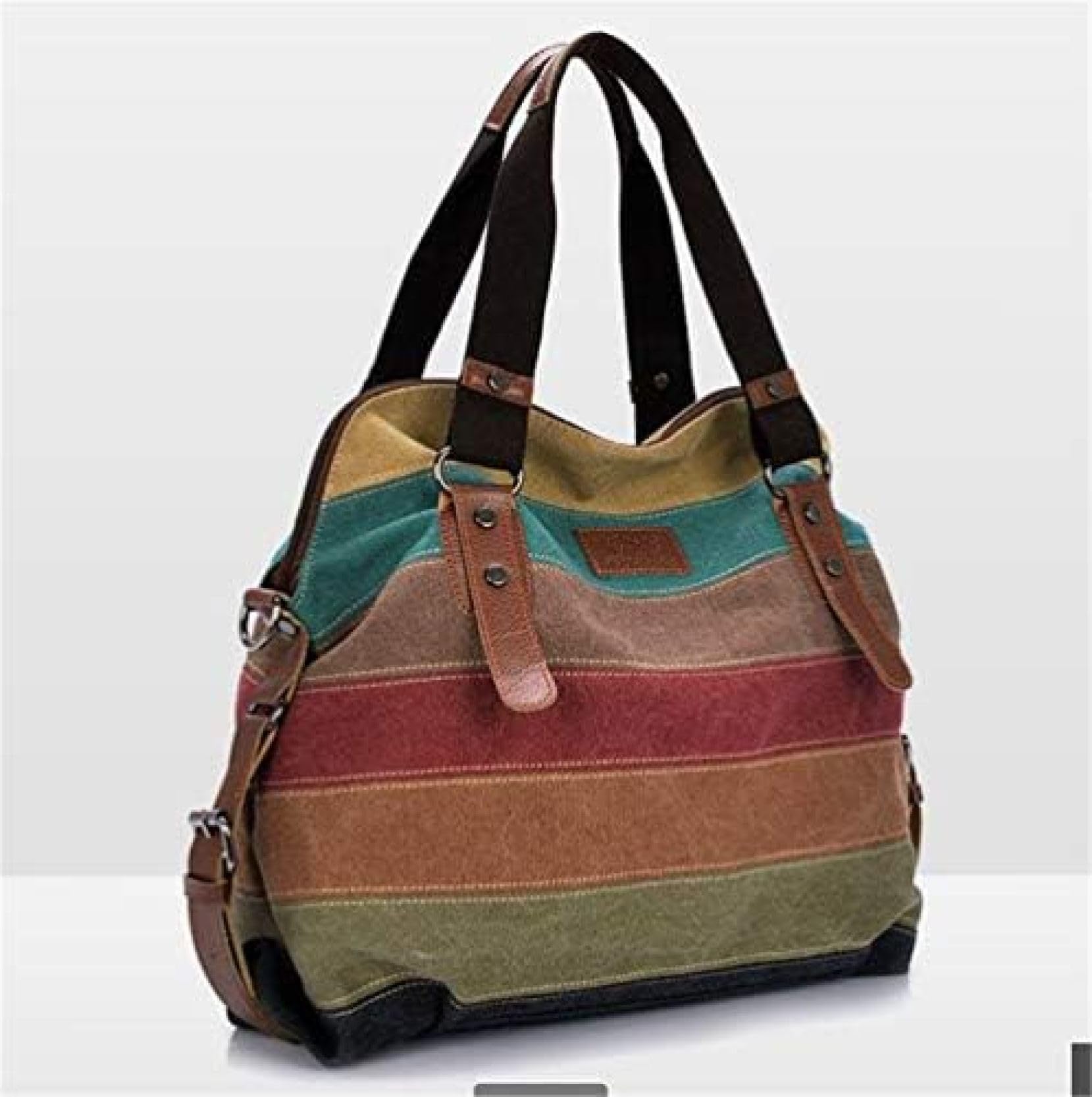 トートバッグ レディース 大きめ 大容量 キャンバス ショルダーバッグ マザーズバッグ 母の日 プレゼント おしゃれ(3)