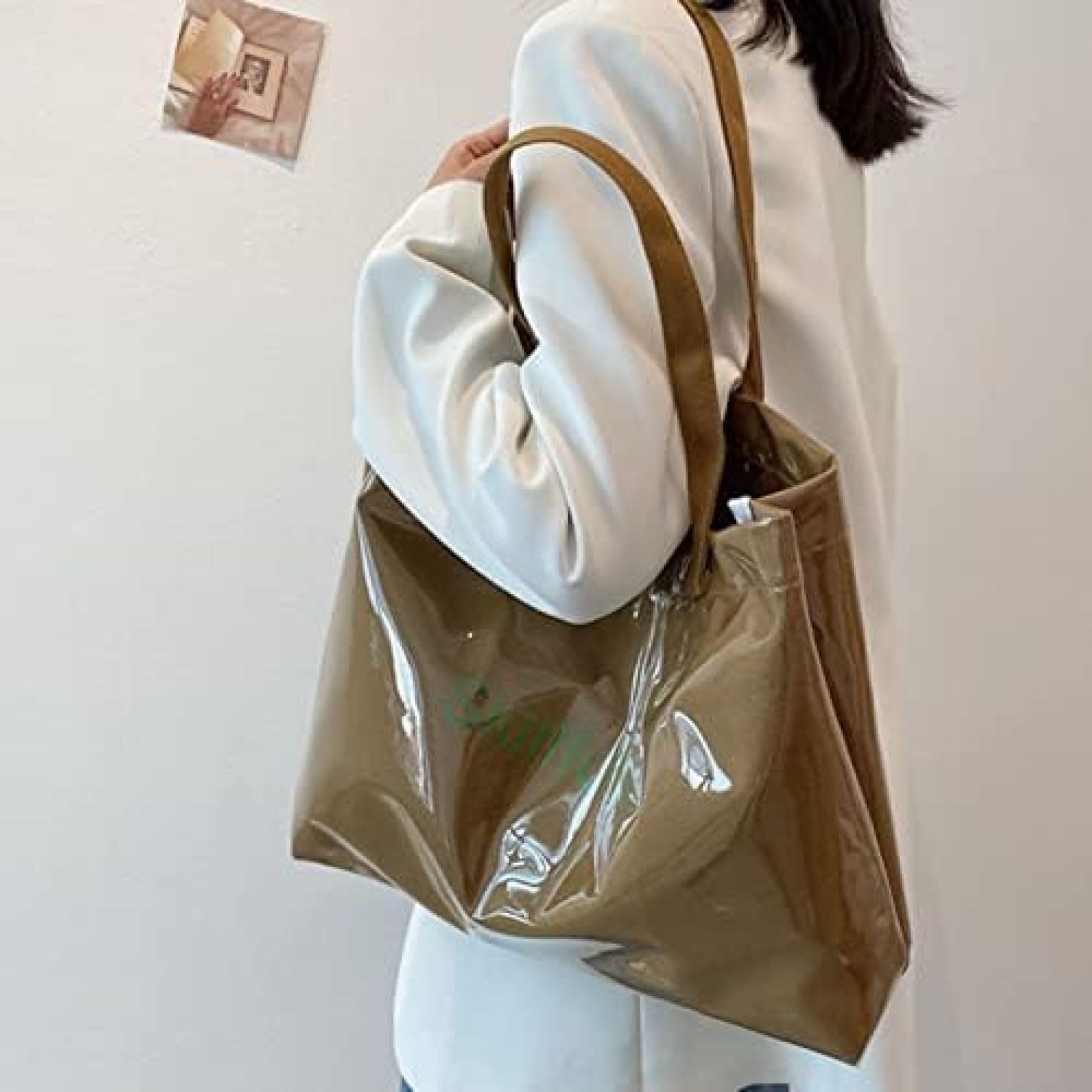 トートバッグ レディース 大容量 無地 大きめ 便利 多収納ポケット マザーズバッグ 買い物バッグ ハンドバッグ ワークバッグ 収納バッグ 可愛い ショルダー ハンドバッグ 通勤 肩掛け カジュアル 通学