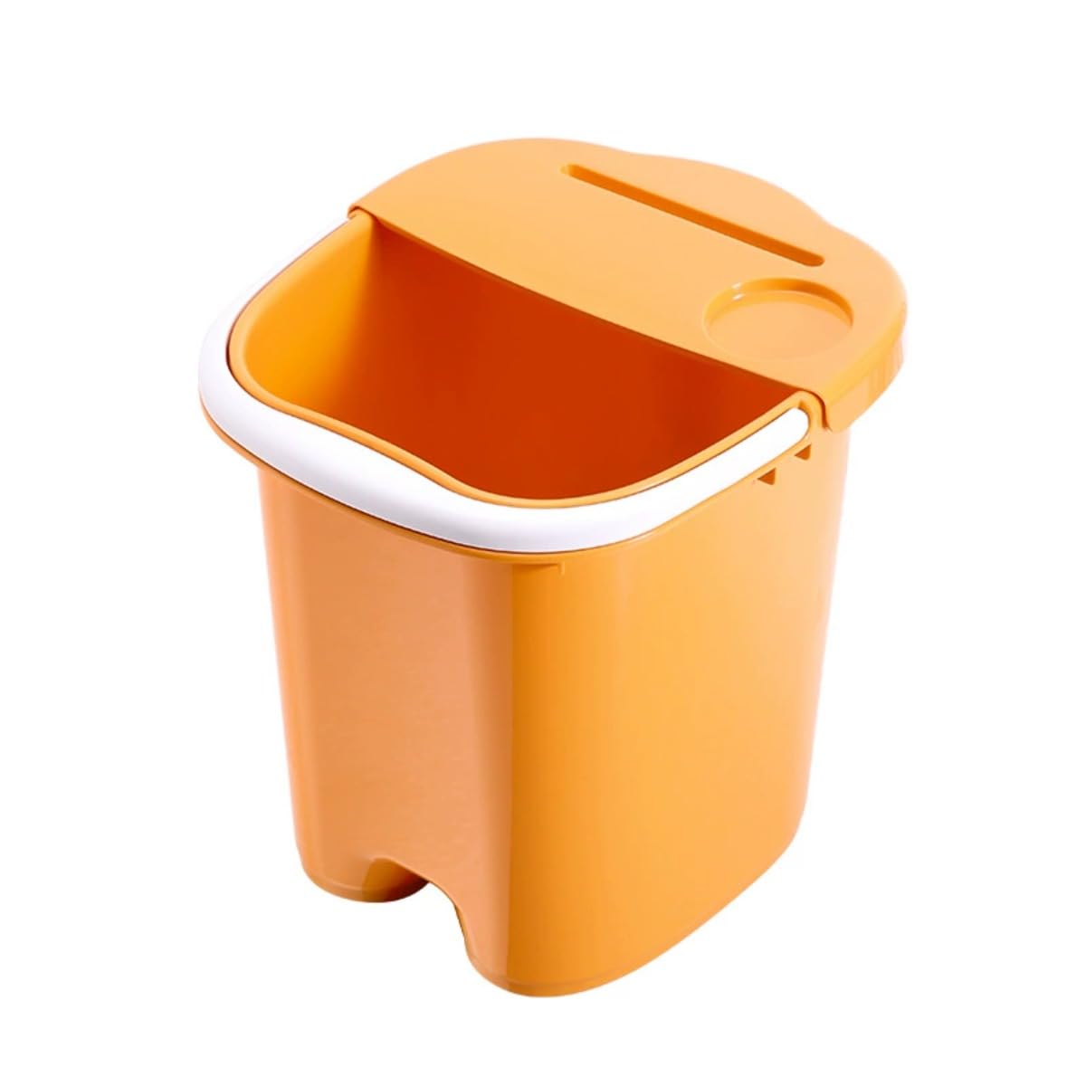 足湯 足湯バケツ フットバス 足湯器 深めのバケツ 足洗い台 ひざ上 ふくらはぎ 保温 プラスチック マッ..