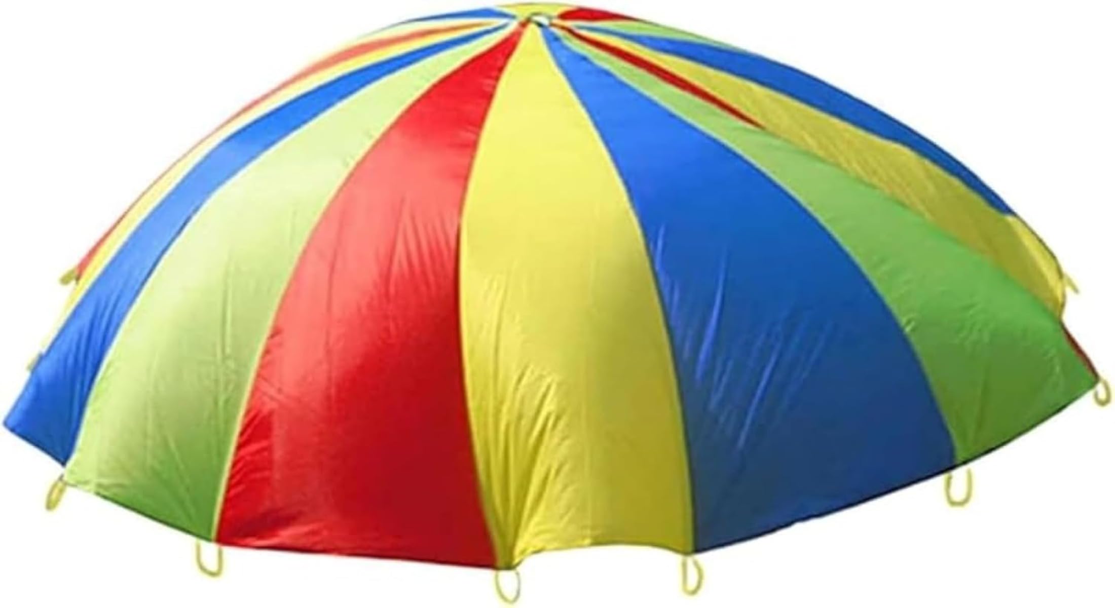 パラバルーン 学校運動会キット、 保育園パラシュートパズルゲーム、 キッズカラー認識レインボーパラ..