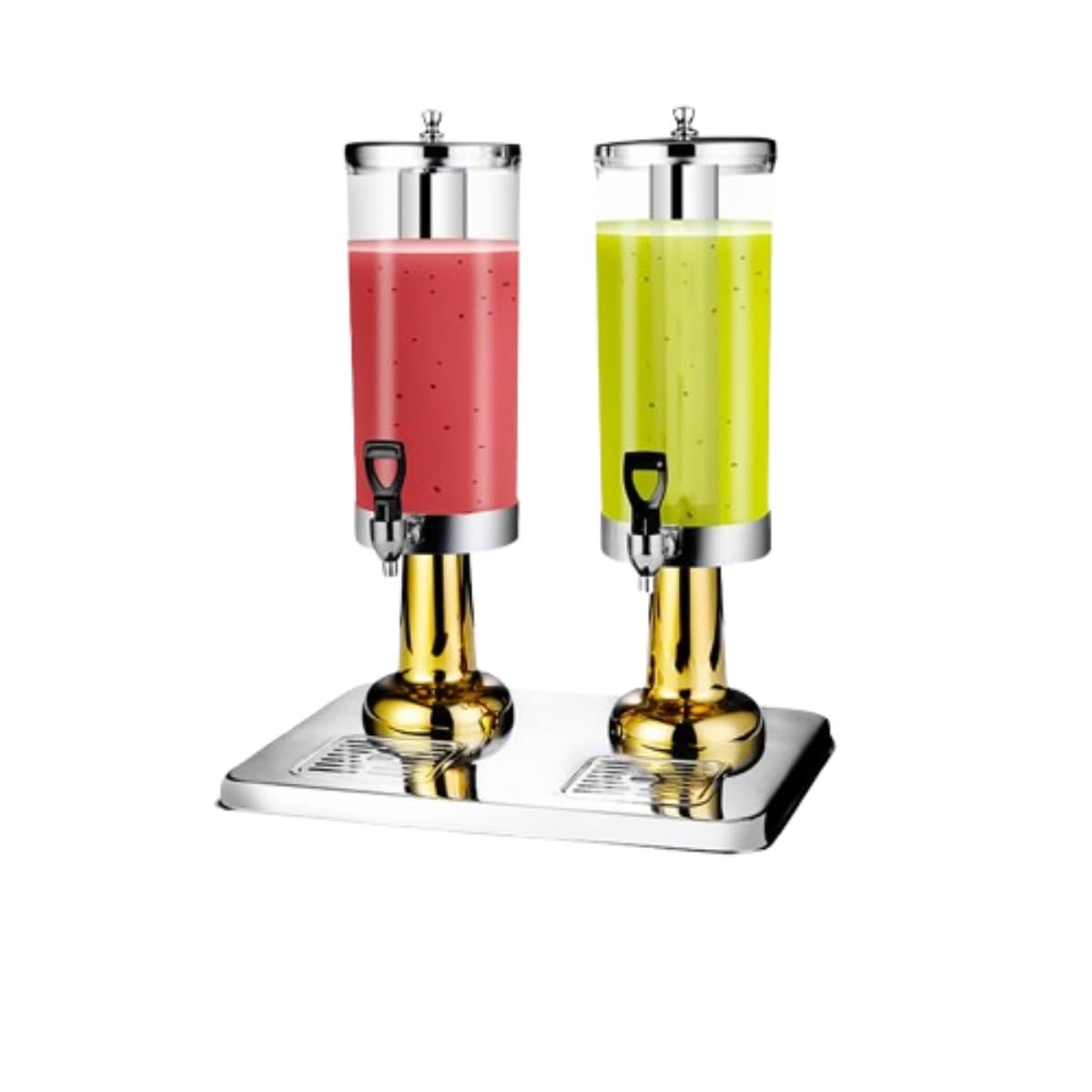 飲料ディスペンサー ミルク大豆ミルクバケット ステンレス鋼 ビュッフェ ジュースバケツ タップ付き 洋..