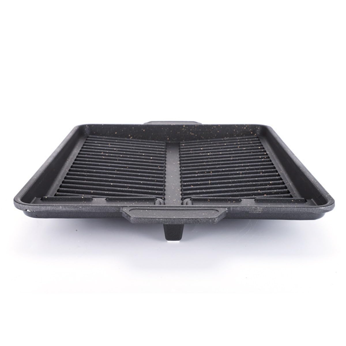 焼肉プレート・グリルプレート 角型 ヘルシー カセットコンロ用 油落とせる溝付き 省スペース ポータブ..