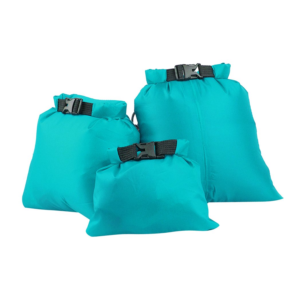 ドライバッグ ドライチューブ 防水 3点セット (スカイブルー)