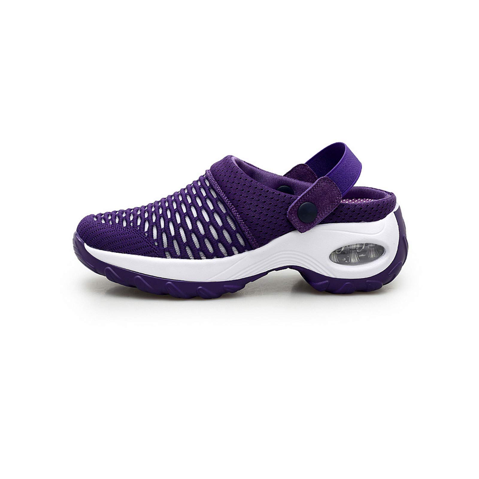 [] ナースサンダル 2Way ナースシューズ 美脚 立ち仕事 看護 厚底スニーカー メッシュ 幅広 軽量 疲れ..