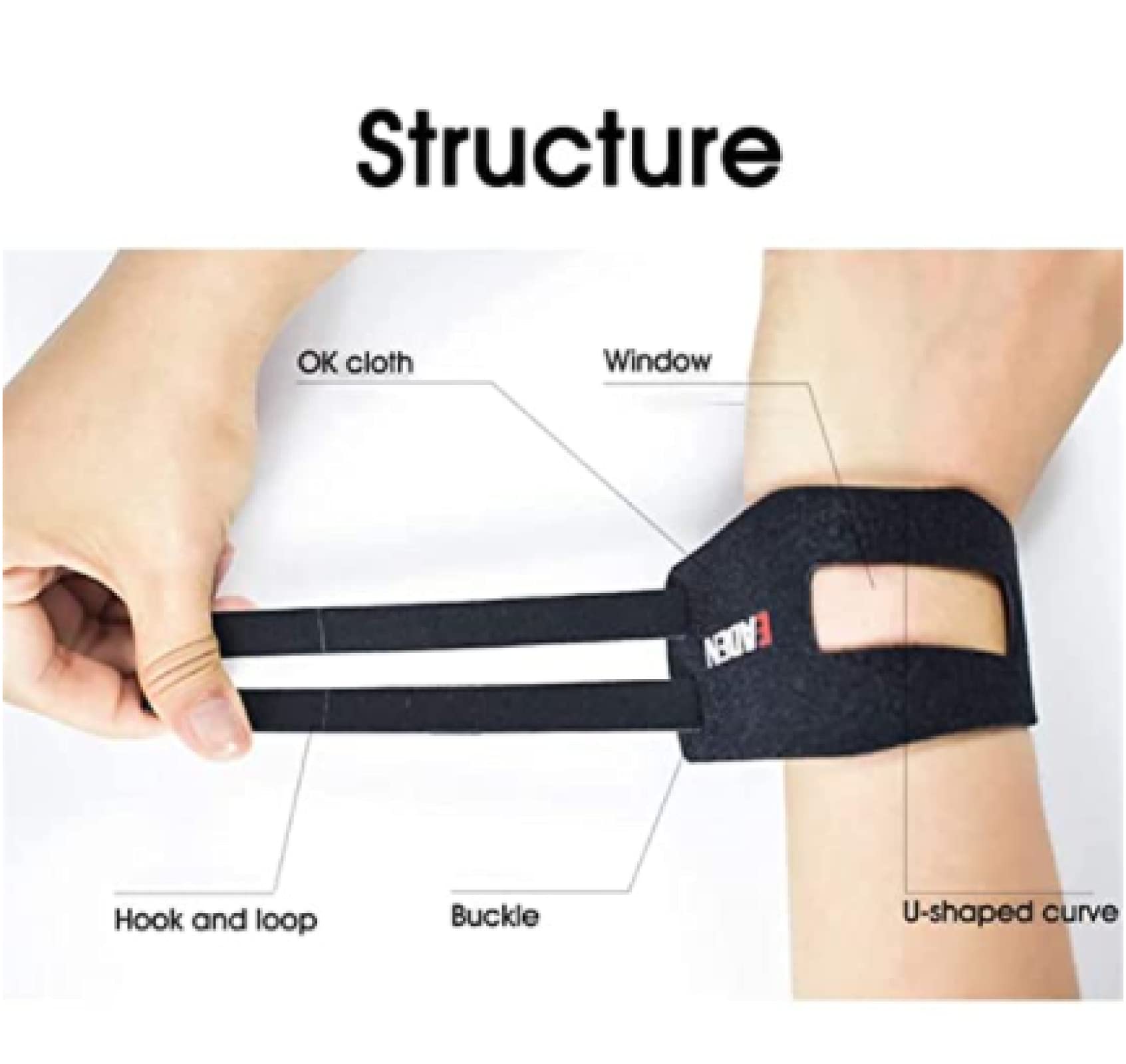 手首サポーター、損傷のための手首装具 TFCC涙、体重負荷ひずみ、三角線維軟骨複合体損傷、小指側手首の痛み 通気性 良し (ブラック,S(15-18cm))