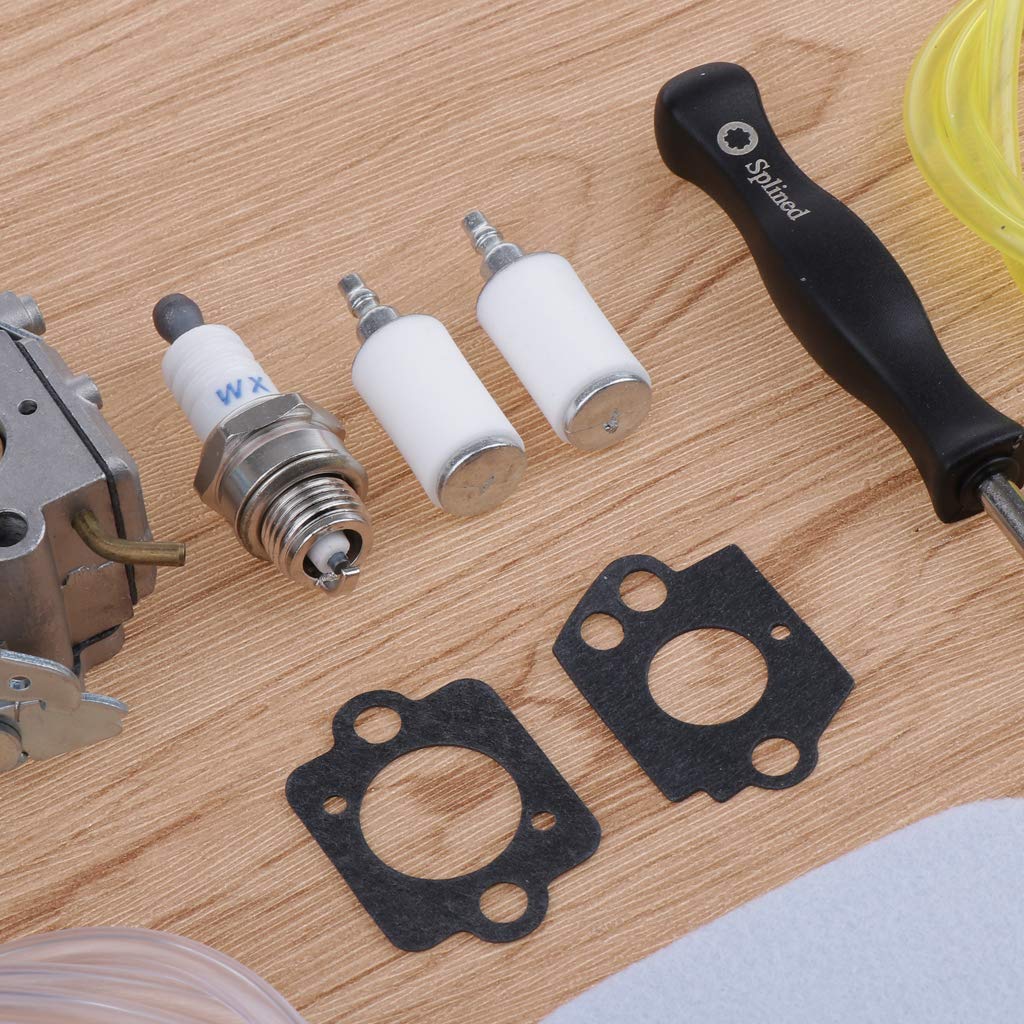 キャブレター 互換キット ZAMA W-26 C1M-W26用 エアーフィルタ プライマリーポンプ 燃料ライン付き