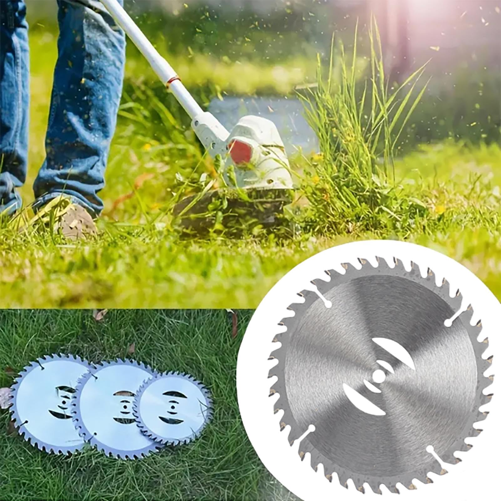 充電式草刈機 替刃 草刈り刃 チップソー 草刈り機部品 セット 交換用 高強度 耐摩耗性 軽量 鋭利で耐久..