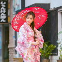 和傘 番傘 紙傘 舞踊傘 踊り傘 雨傘 和風日傘 月やっこ桜流し 子供 大人 防水 飾り用 80*84cm 29骨 和服 長傘 こども レディース 伝統工芸 古典傘 撮影道具 写真 演劇 花嫁 七五三 インテリア cosplay 部屋装飾用 結婚式 コスチューム小物(桜柄赤)
