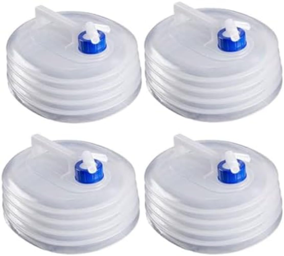 ポリタンク 折りたたみ式 ウォータータンク 5~15L 伸縮ウォータージャグ 折りたたみ水タンク 蛇口付き ..