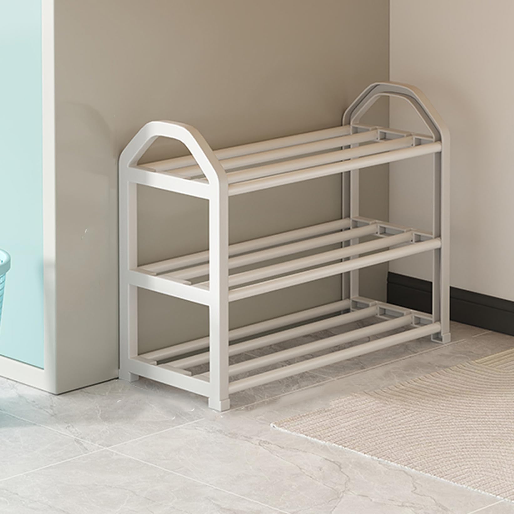 シューズラック 靴箱 下駄箱 42*19*73 シューズラック スリム 靴 収納 省スペース 靴棚 玄関 シューズ..