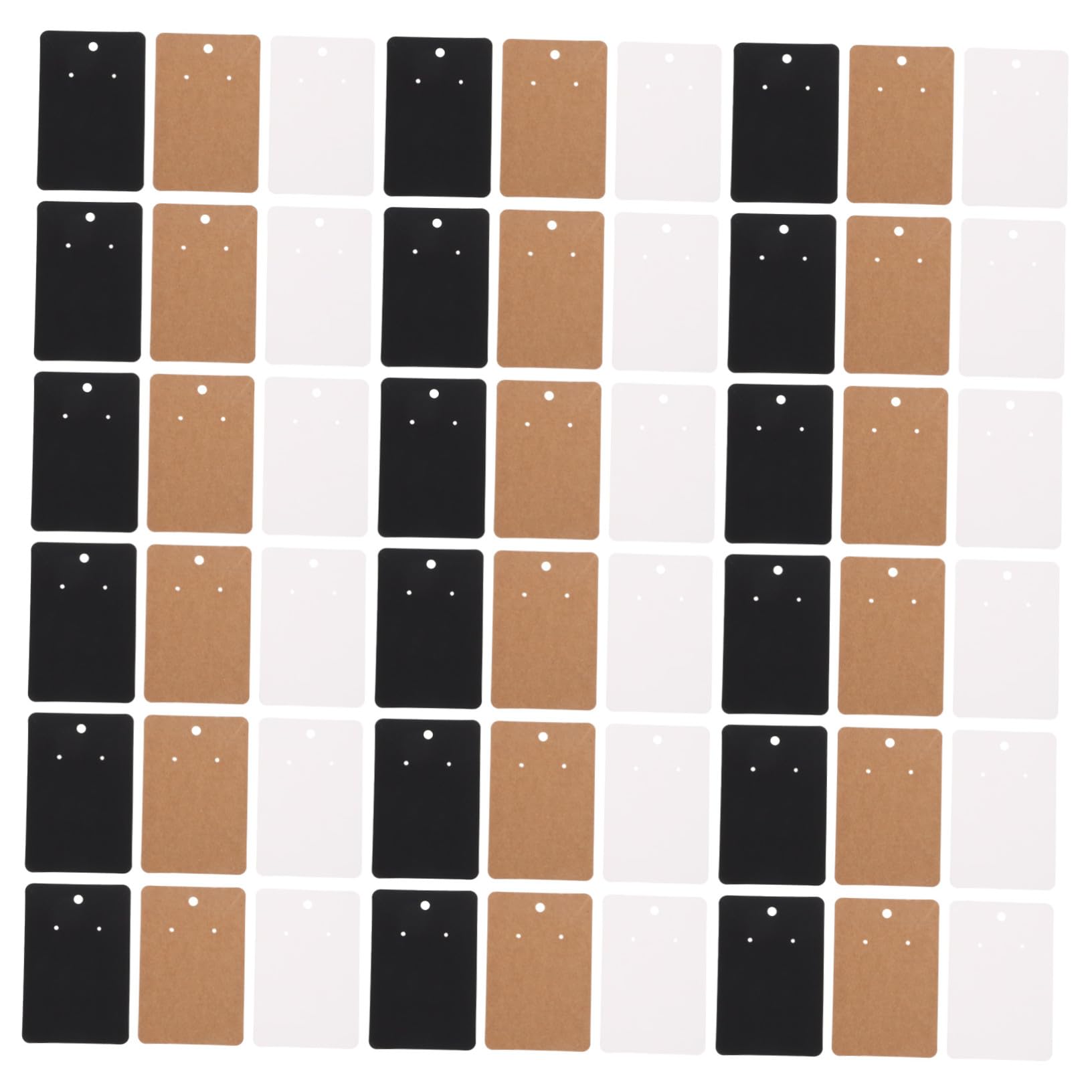 300個 紙 イヤリング カード ネックレス イヤリング ディスプレイ カード ホルダー ホルダー 販売用 耳