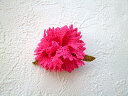 《母の日の為の特別作成!!》トルコ伝統手芸“オヤ”刺繍のカーネーションブローチ:ピンク【人気のトルコ雑貨】【RCP】