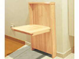 マツ六 壁付折りたたみ椅子 クリア