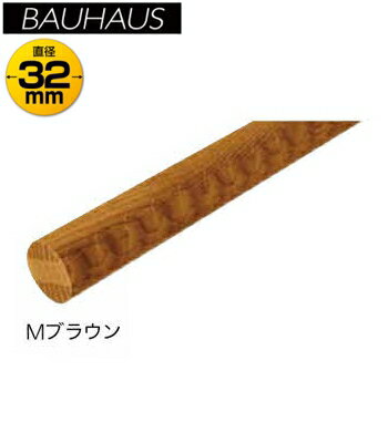 Tiles, Bricks - マツ六 32 アッシュ丸棒ディンプル付 BE-112 Mブラウン 2m firs
