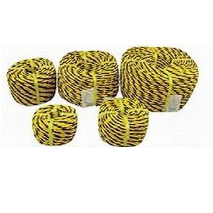 アイネット　ダイヤ印標識ロープ ＃9×50M　(トラロープ)【店舗在庫有り】