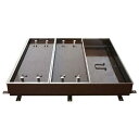 ■カネソウ フロアーハッチ 大ロ径マシンハッチ屋内用密閉形(防水・防臭形)スチール製ステンレス目地 W-6E (注番:W-6E 800 ハンドル付)【送料別途お...