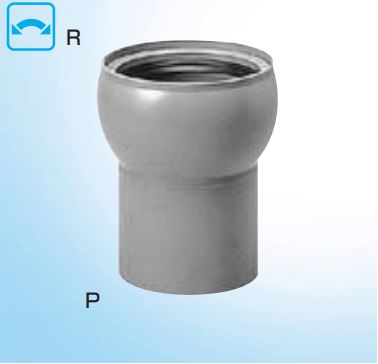 前澤化成工業　ゴム輪自在継手SRF　品番：SRF100R×100P　Mコード：70290