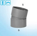 前澤化成工業 排水用VU11°1/4エルボ 品番:VU11°1/4L125 Mコード:70768