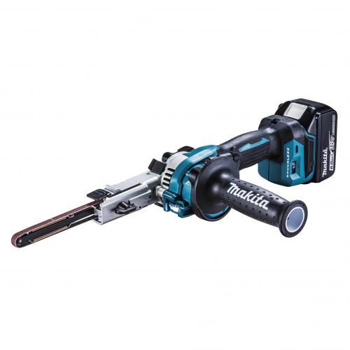 マキタ BS180DRG 18V 充電式ベルトサンダ バッテリBL1860B・充電器DC18RF・ケース付 *沖縄、離島除く