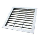 法山本店 HGM-36-19 グレーチング つば付き正方形 (溜ます用みぞぶた) 【適用ためます幅ためます幅360MM 歩道用耐荷重】